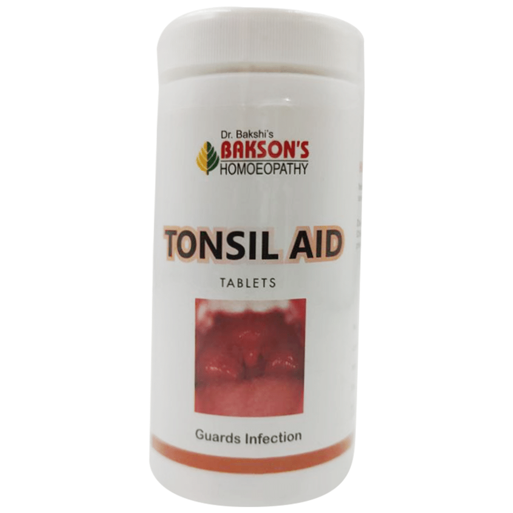 Bakson's Homeopathy Tonsil Aid Tablet Bakson's Homeopathy Tonsil Aid Tablet