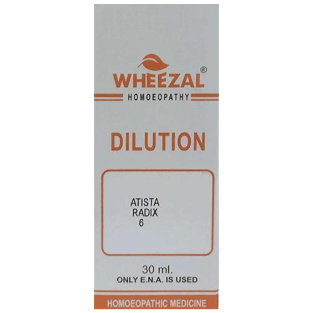 Wheezal Asita Radix Dilution 6 Wheezal Asita Radix Dilution 6