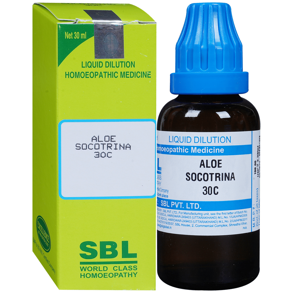 SBL Aloe Socotrina Dilution 30 CH SBL Aloe Socotrina Dilution 30 CH