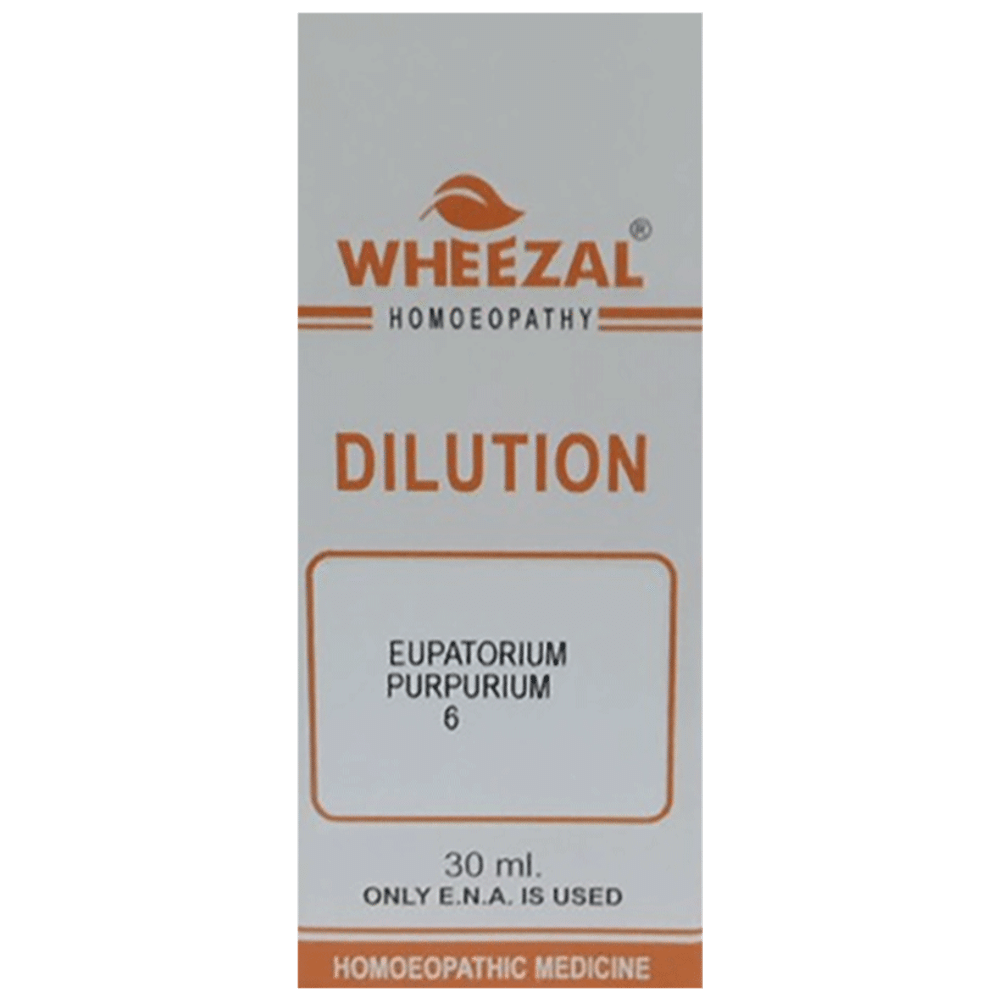 Wheezal Eupatorium Purpurium Dilution 6 Wheezal Eupatorium Purpurium Dilution 6