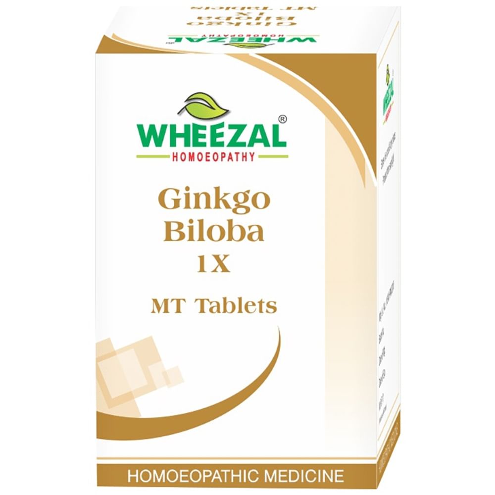 Wheezal Ginkgo Biloba 1X MT Tablet Wheezal Ginkgo Biloba 1X MT Tablet