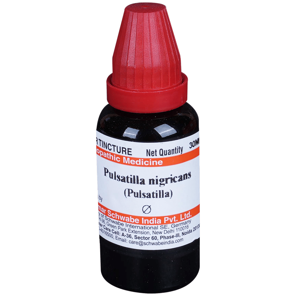 Dr Willmar Schwabe India Pulsatilla Nigricans Mother Tincture Q Dr Willmar Schwabe India Pulsatilla Nigricans Mother Tincture Q