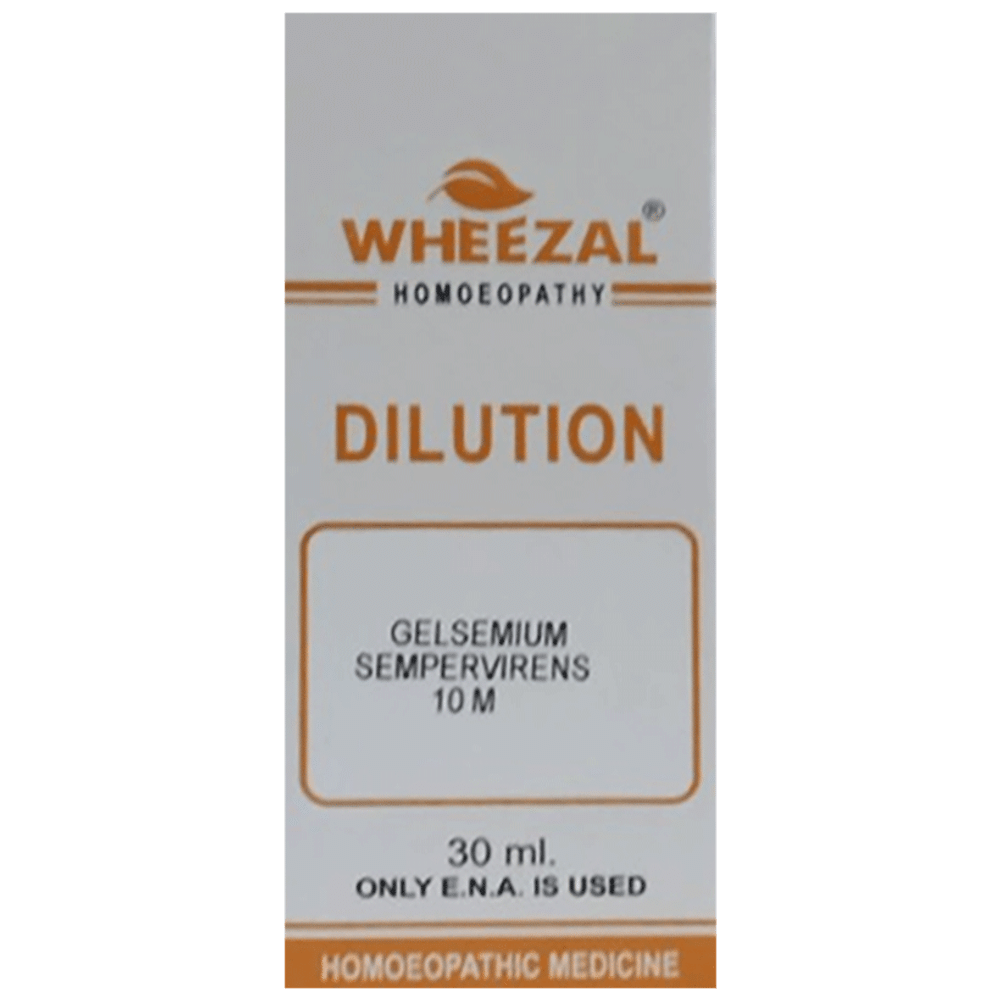 Wheezal Gelsimium Sempervirens Dilution 10M Wheezal Gelsimium Sempervirens Dilution 10M