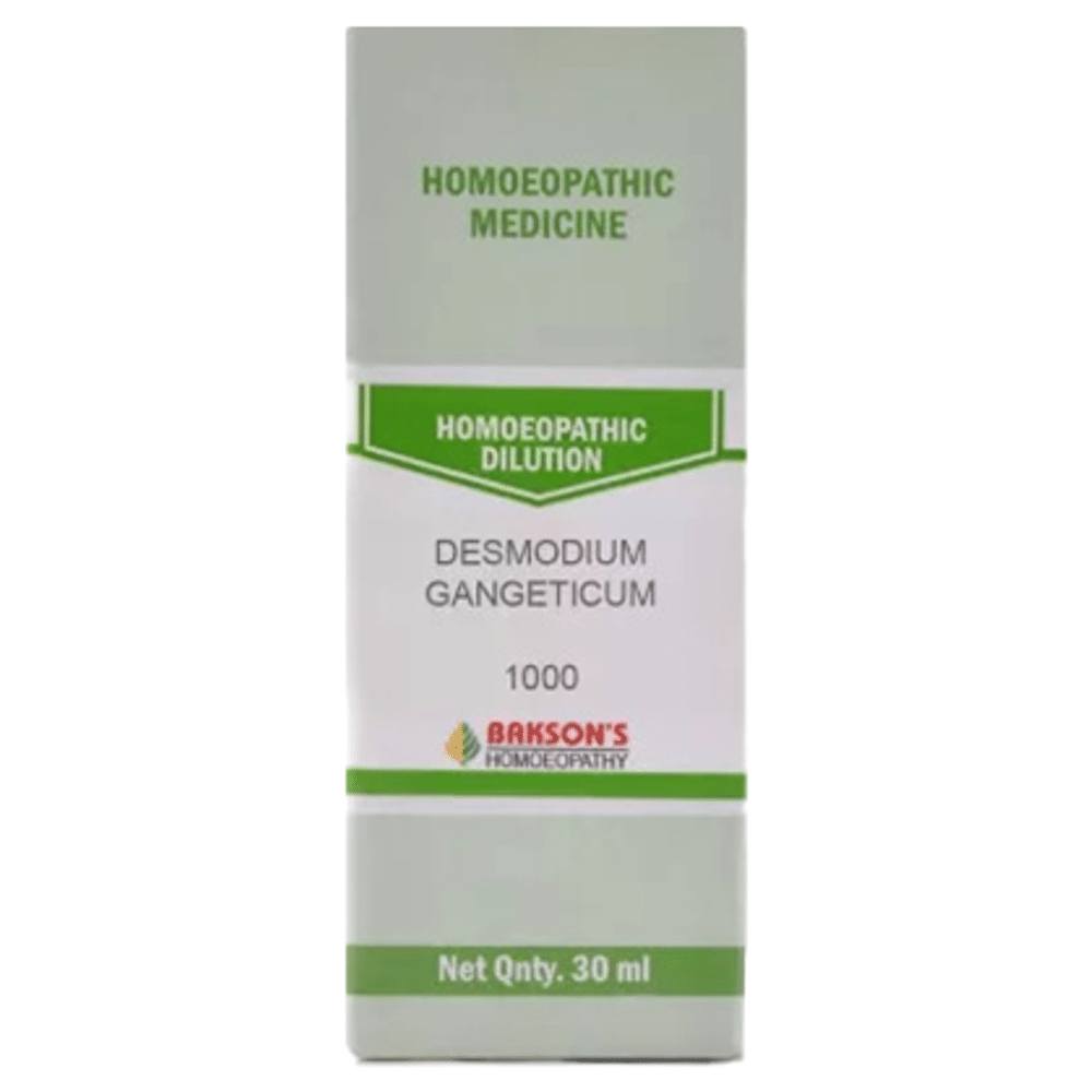 Bakson's Homeopathy Desmodium Ganeticum Dilution 1000 CH Bakson's Homeopathy Desmodium Ganeticum Dilution 1000 CH