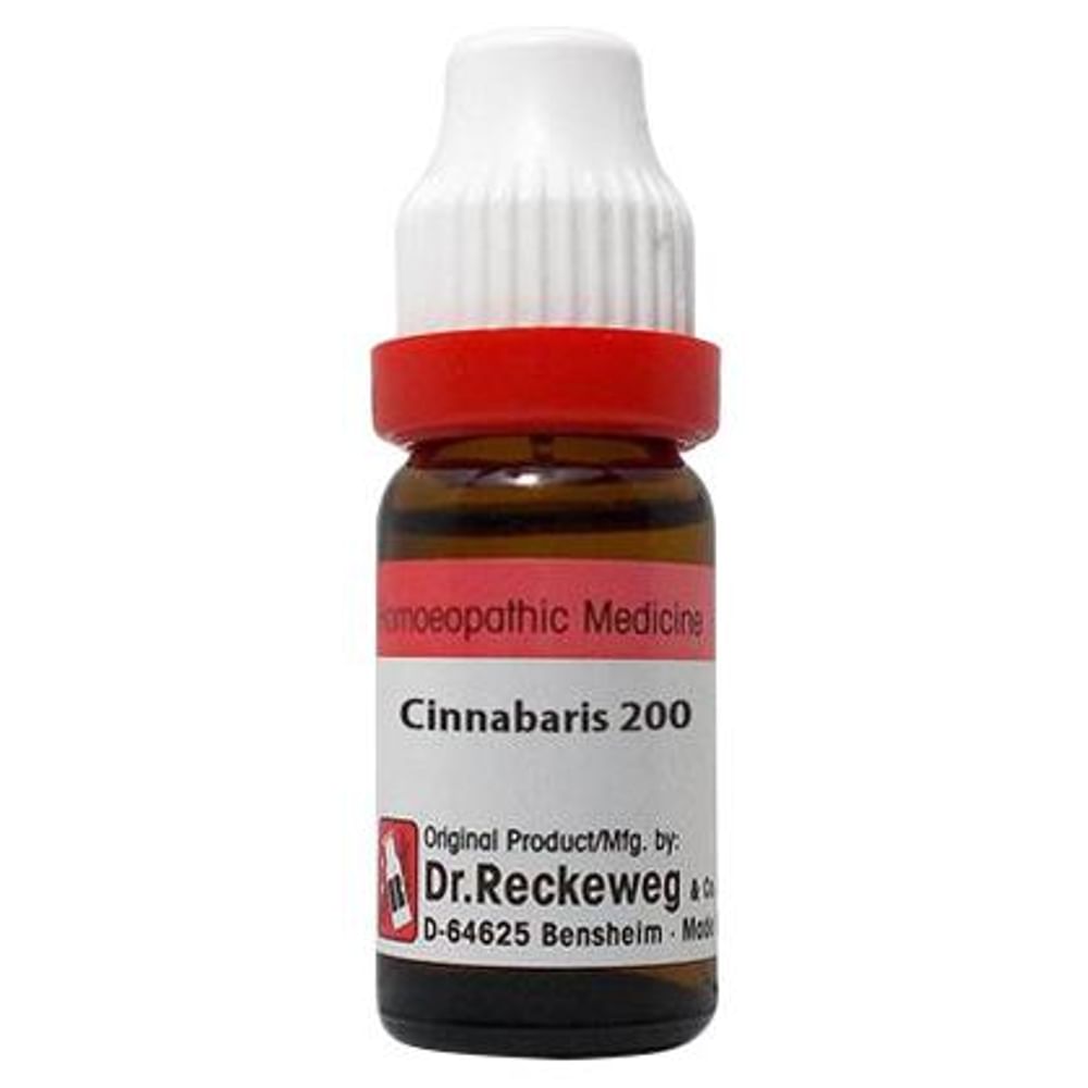Dr. Reckeweg Cinnabaris Dilution 200 CH Dr. Reckeweg Cinnabaris Dilution 200 CH