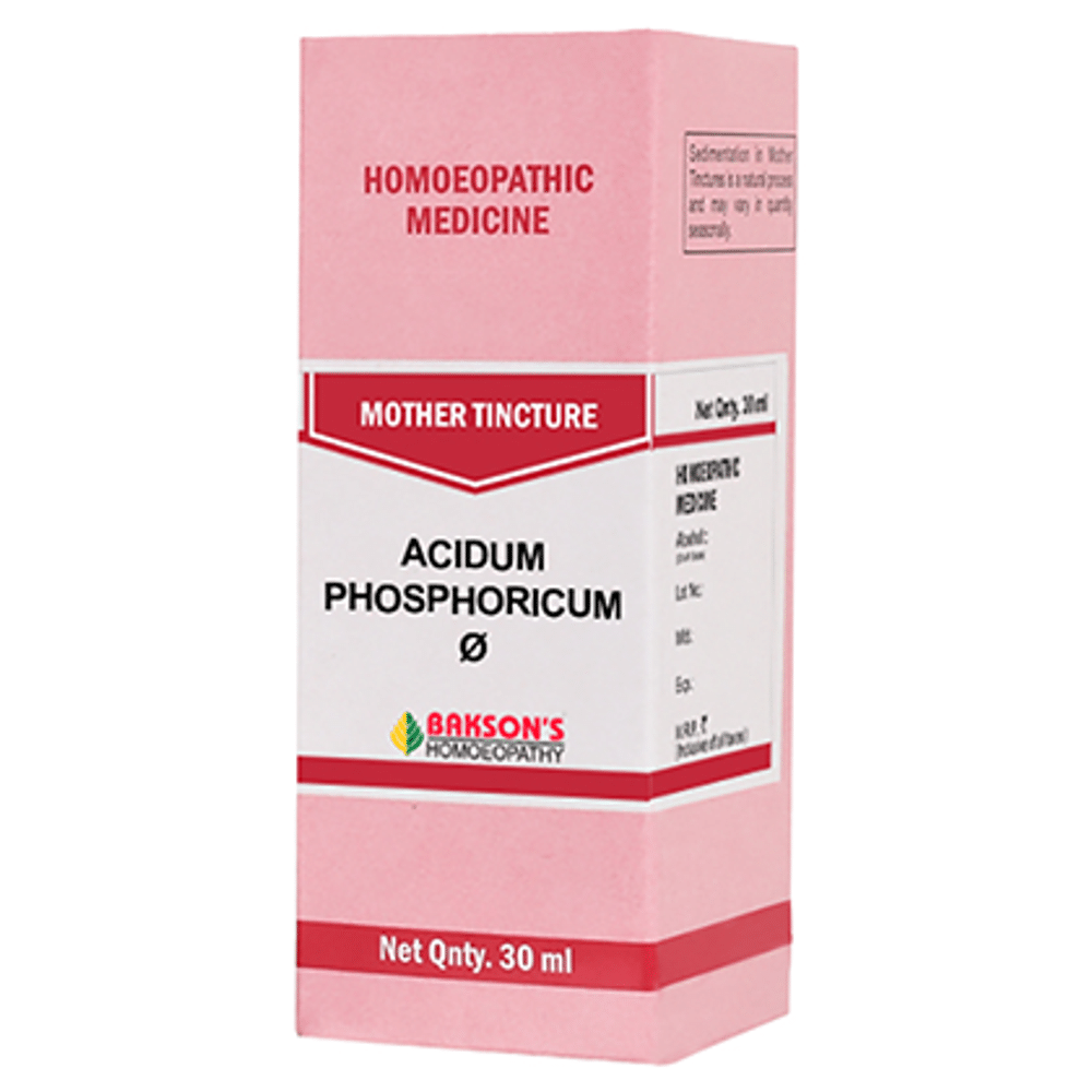 Bakson's Homeopathy Acidum Phosphoricum Mother Tincture Q Bakson's Homeopathy Acidum Phosphoricum Mother Tincture Q