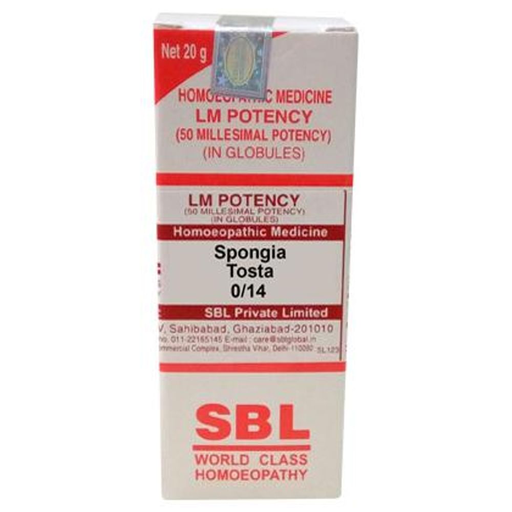 SBL Spongia Tosta 0/14 LM SBL Spongia Tosta 0/14 LM