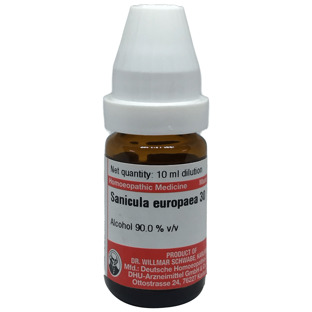 Dr Willmar Schwabe Germany Sanicula Europaea Dilution 30 Dr Willmar Schwabe Germany Sanicula Europaea Dilution 30