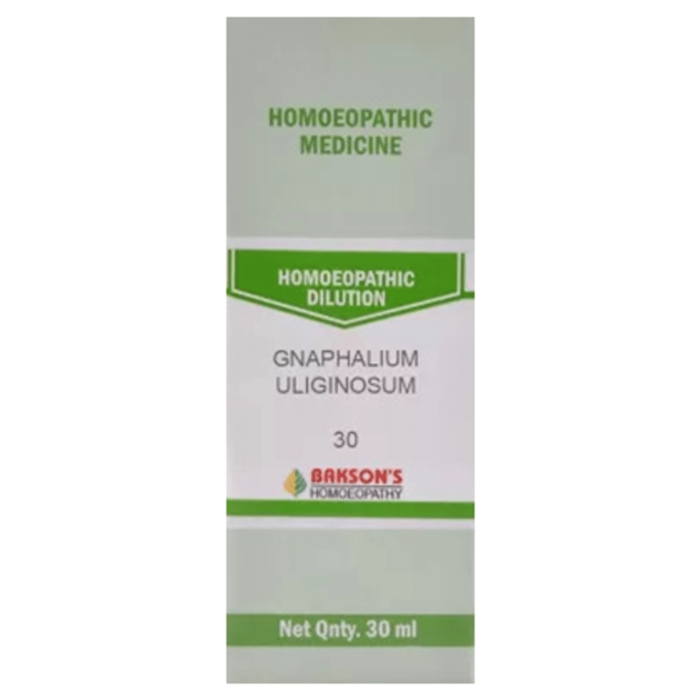 Bakson's Homeopathy Gnaphalium Uliginosum Dilution 30