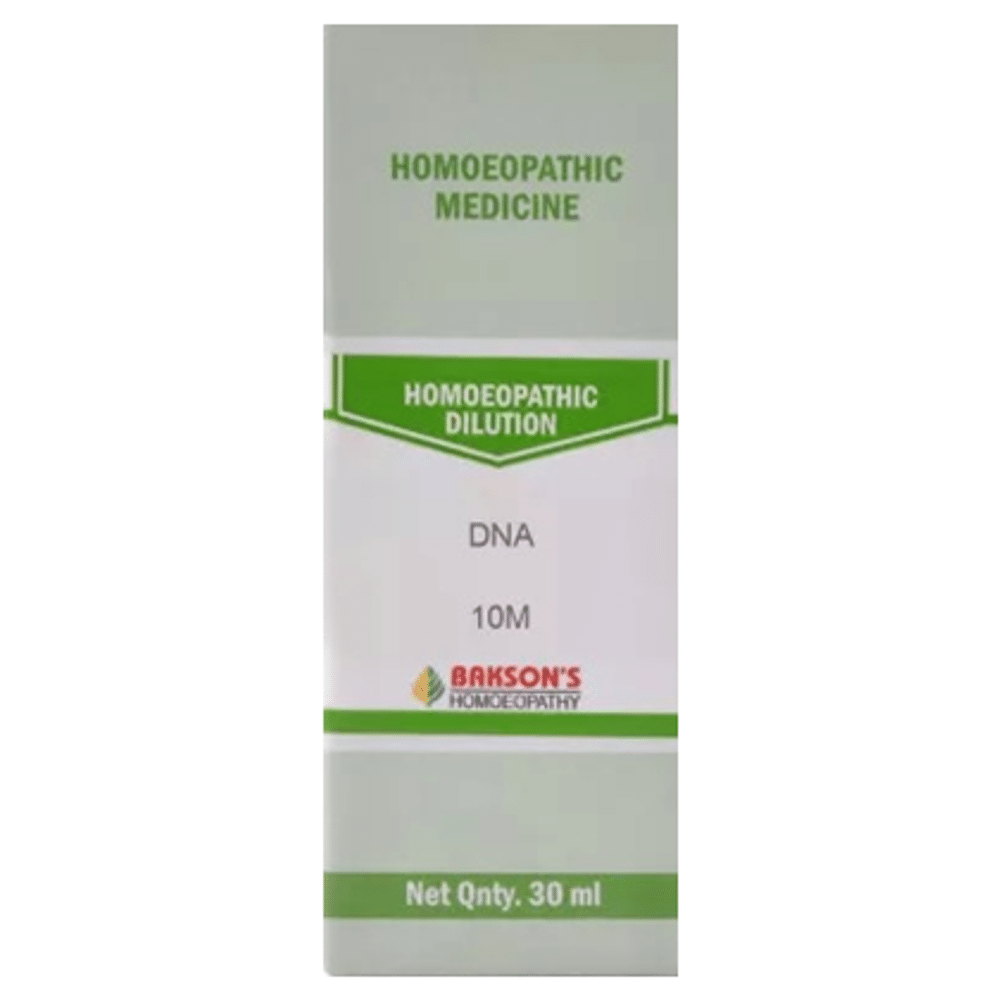 Bakson's Homeopathy DNA Dilution 10M Bakson's Homeopathy DNA Dilution 10M