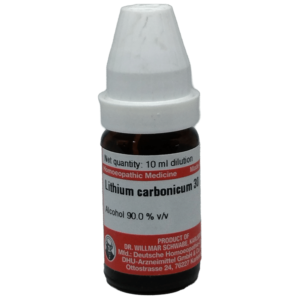 Dr Willmar Schwabe Germany Lithium Carbonicum Dilution 30 Dr Willmar Schwabe Germany Lithium Carbonicum Dilution 30