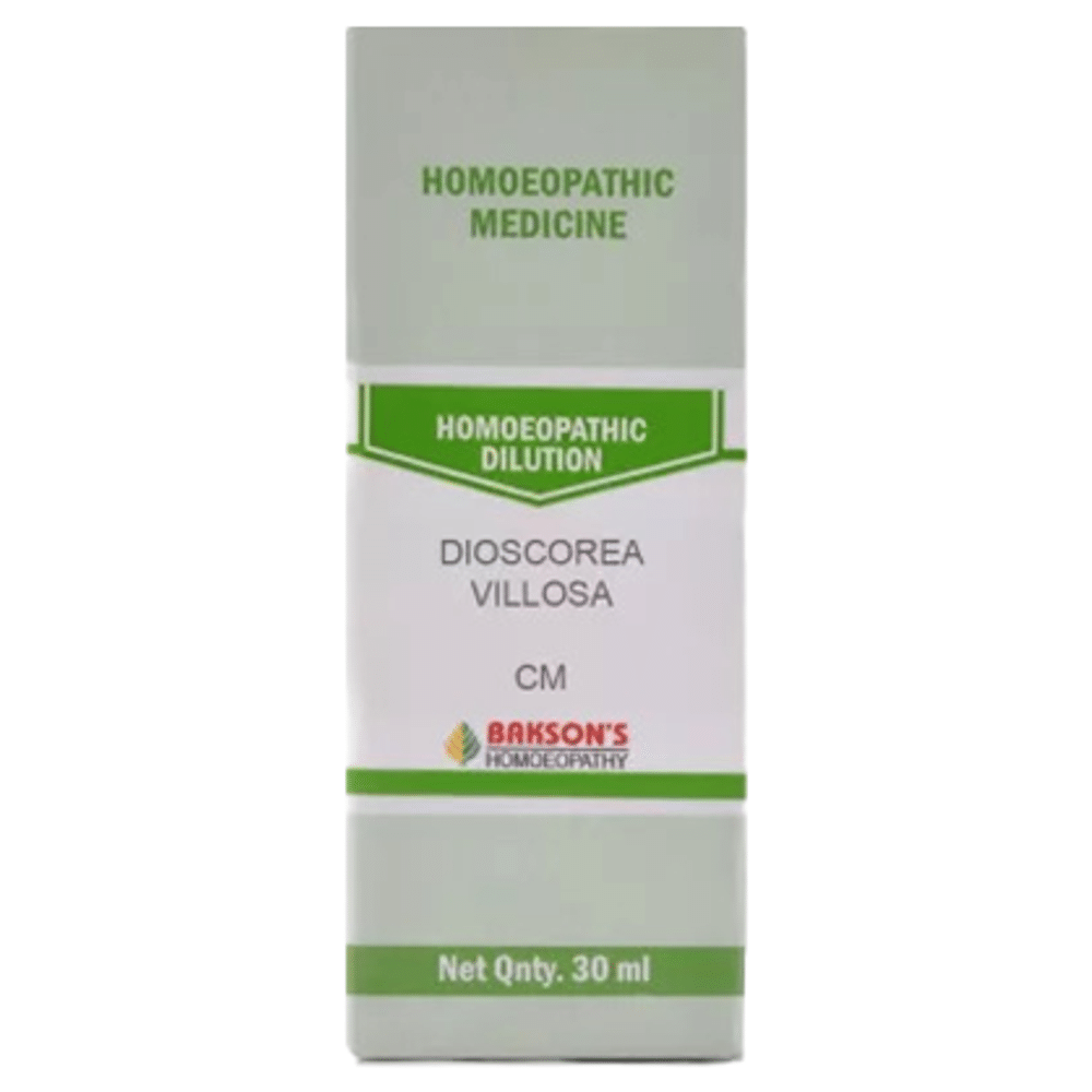 Bakson's Homeopathy Dioscorea villosa Dilution CM Bakson's Homeopathy Dioscorea villosa Dilution CM