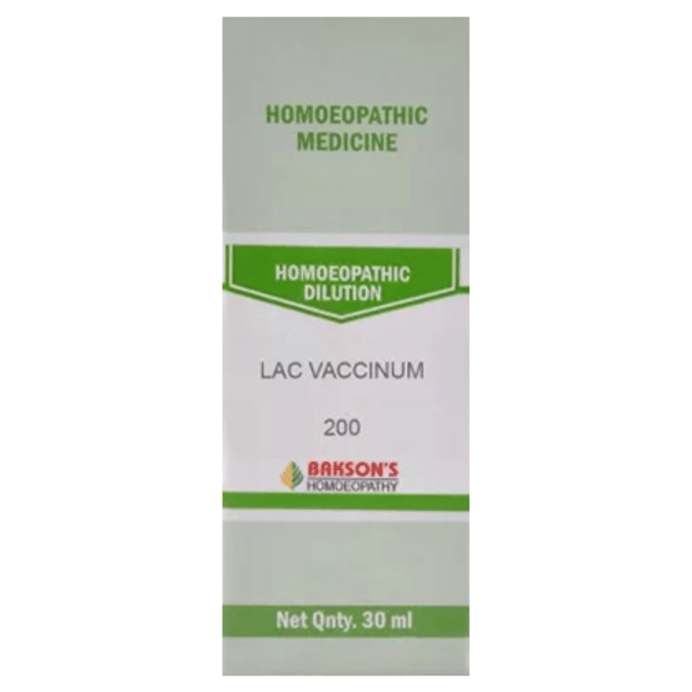 Bakson's Homeopathy Lac Vaccinum Dilution 200 Bakson's Homeopathy Lac Vaccinum Dilution 200