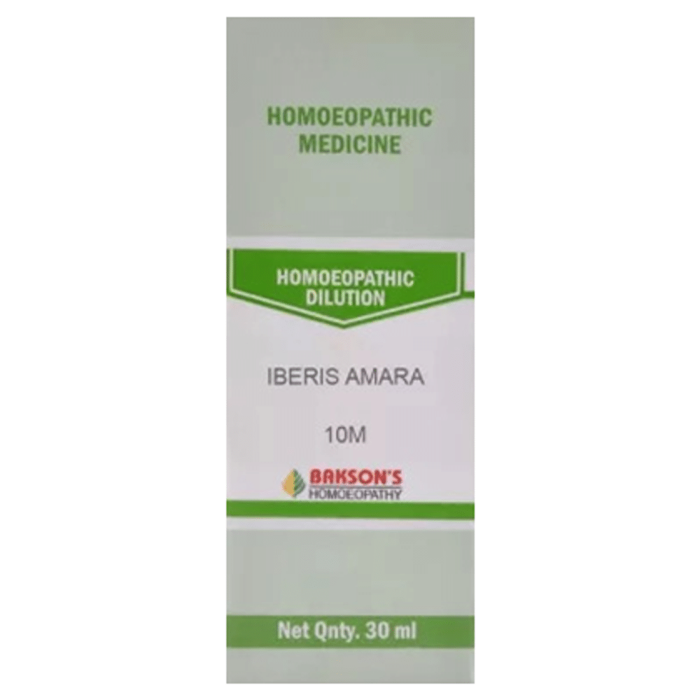 Bakson's Homeopathy Iberis Amara Dilution 10M