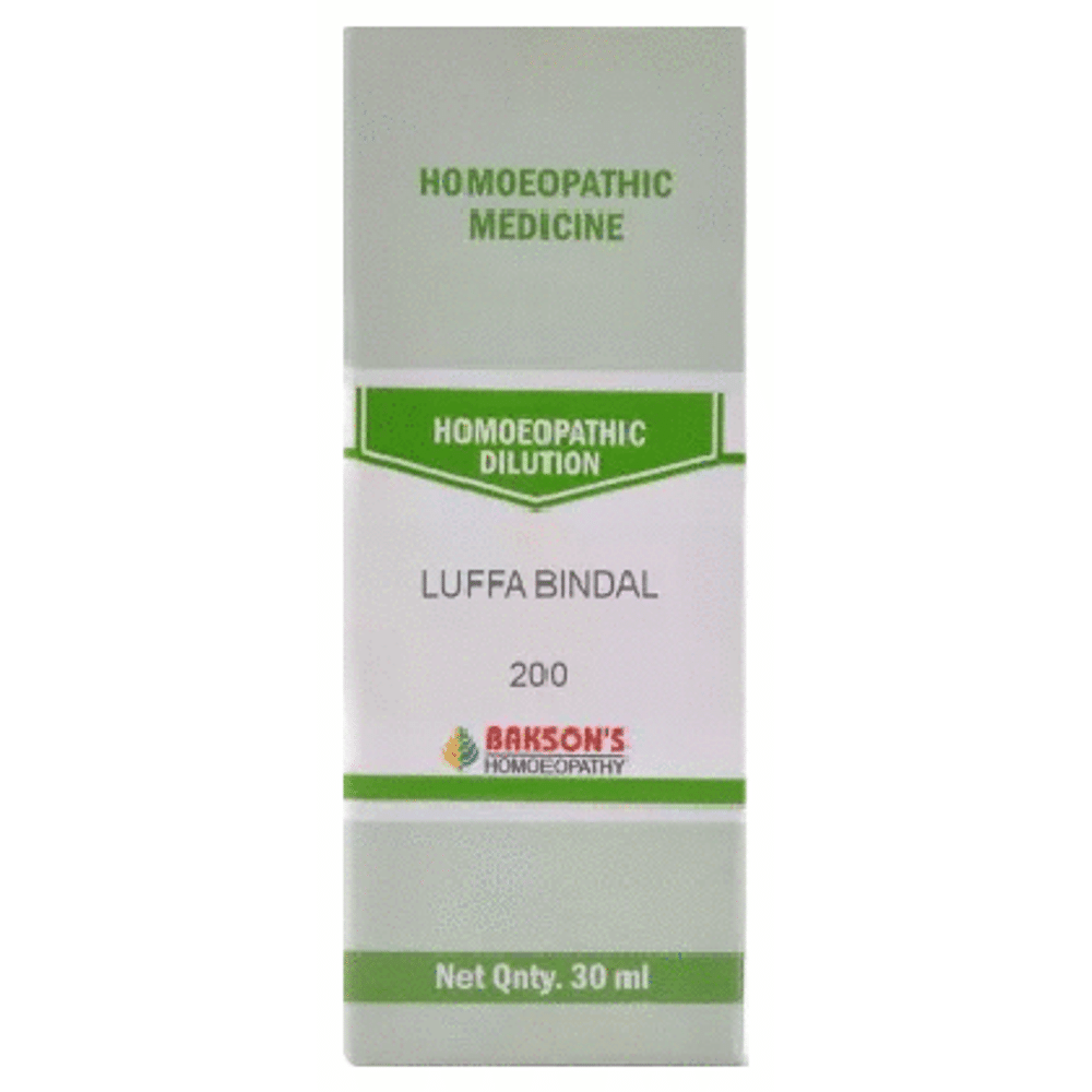 Bakson's Homeopathy Luffa Bindal Dilution 200