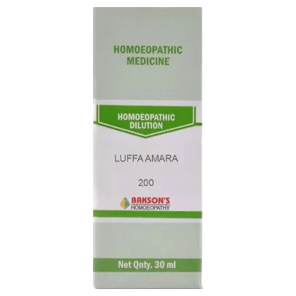 Bakson's Homeopathy Luffa Amara Dilution 200