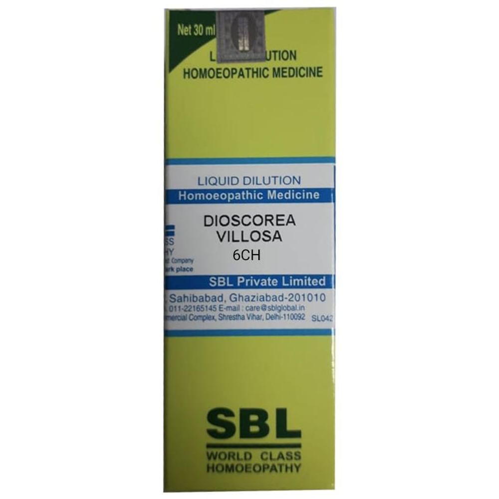 SBL Dioscorea Villosa Dilution 6 CH SBL Dioscorea Villosa Dilution 6 CH