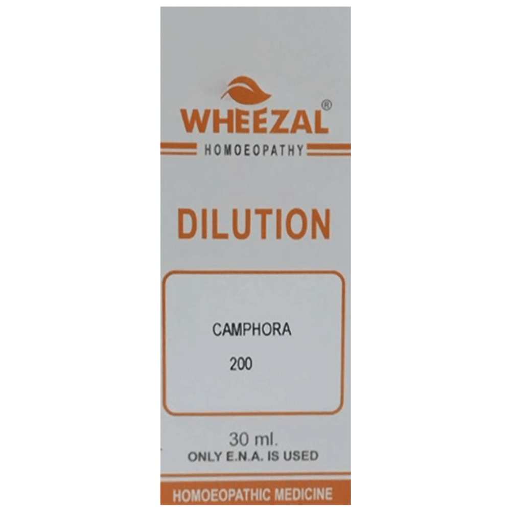Wheezal Camphora Dilution 200 Wheezal Camphora Dilution 200