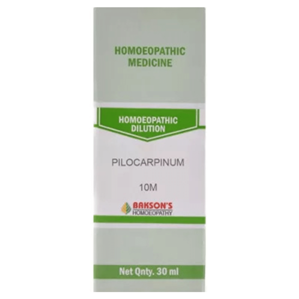 Bakson's Homeopathy Pilocarpinum Dilution 10M