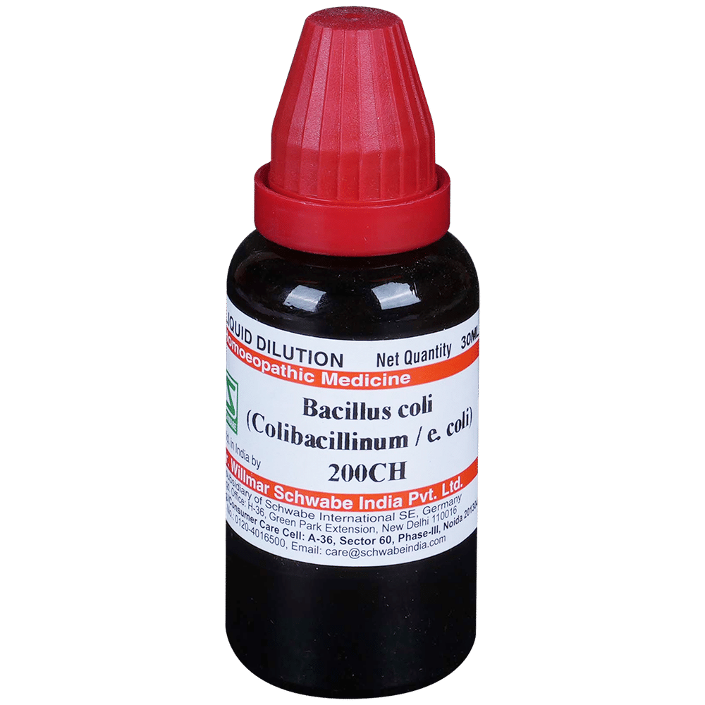 Dr Willmar Schwabe India Bacillus Coli Dilution 200 CH Dr Willmar Schwabe India Bacillus Coli Dilution 200 CH