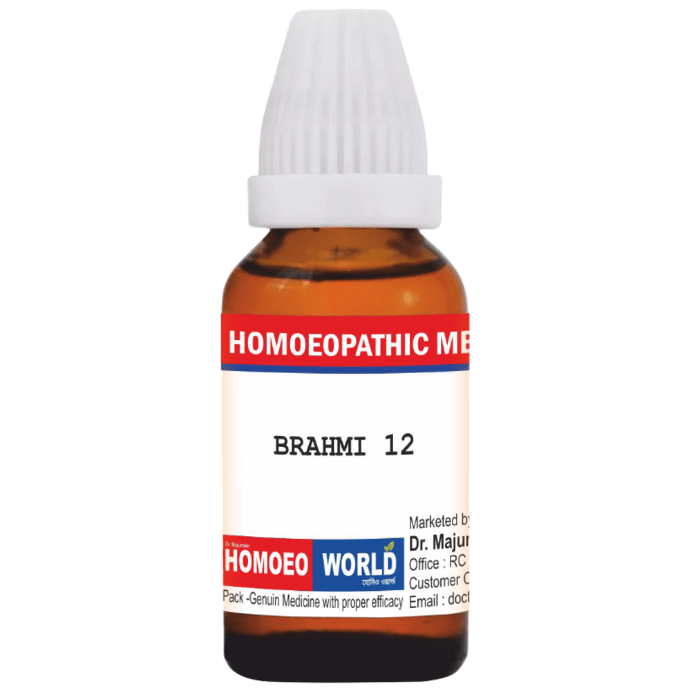 Dr. Majumder Homeo World Brahmi Dilution(30ml Each) 12 Dr. Majumder Homeo World Brahmi Dilution(30ml Each) 12