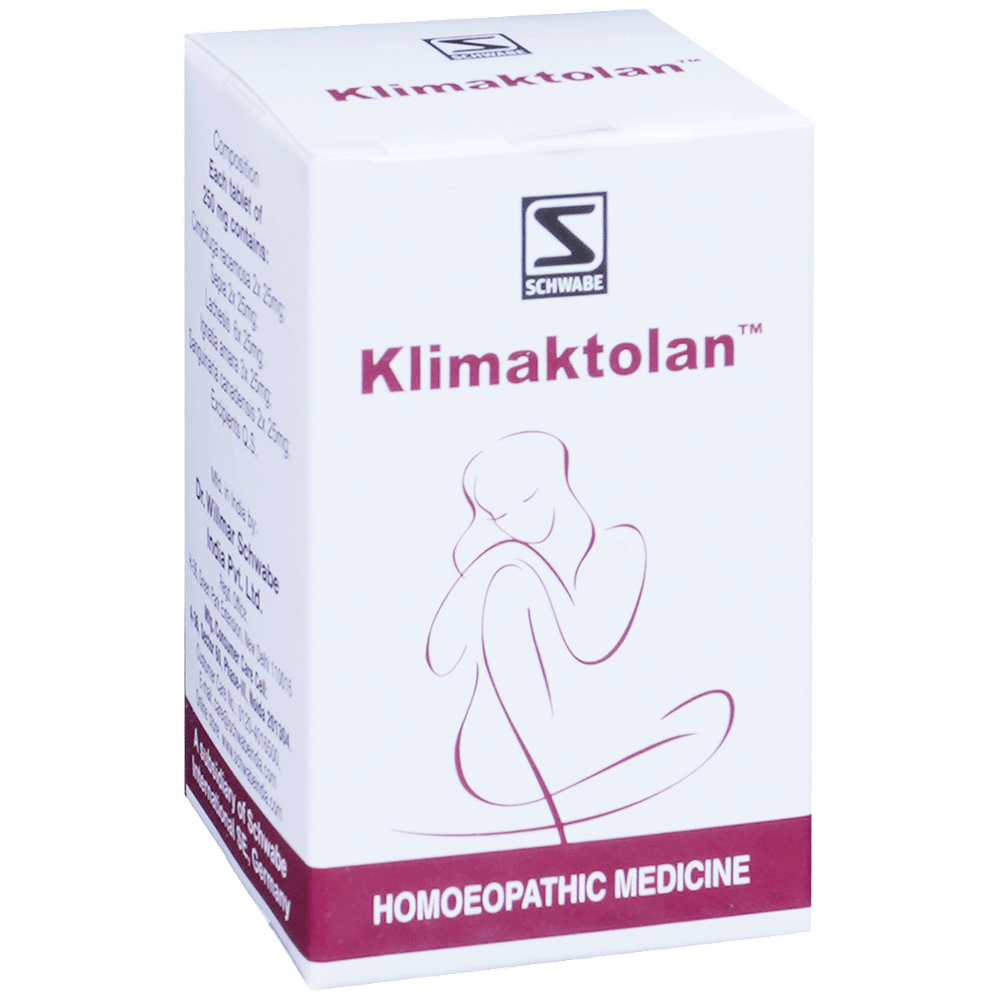 Dr Willmar Schwabe India Klimaktolan Tablet Dr Willmar Schwabe India Klimaktolan Tablet