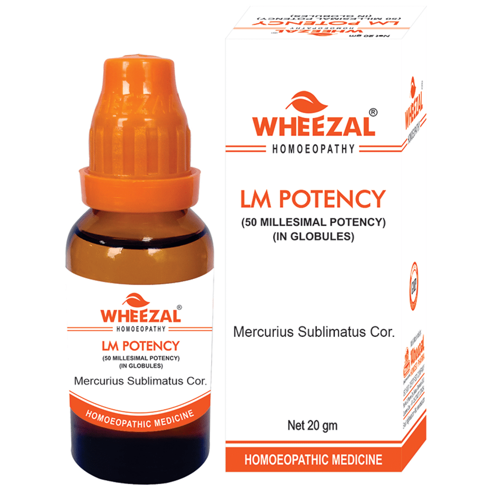 Wheezal Mercurius Sublimatus Globules 0/29 LM Wheezal Mercurius Sublimatus Globules 0/29 LM