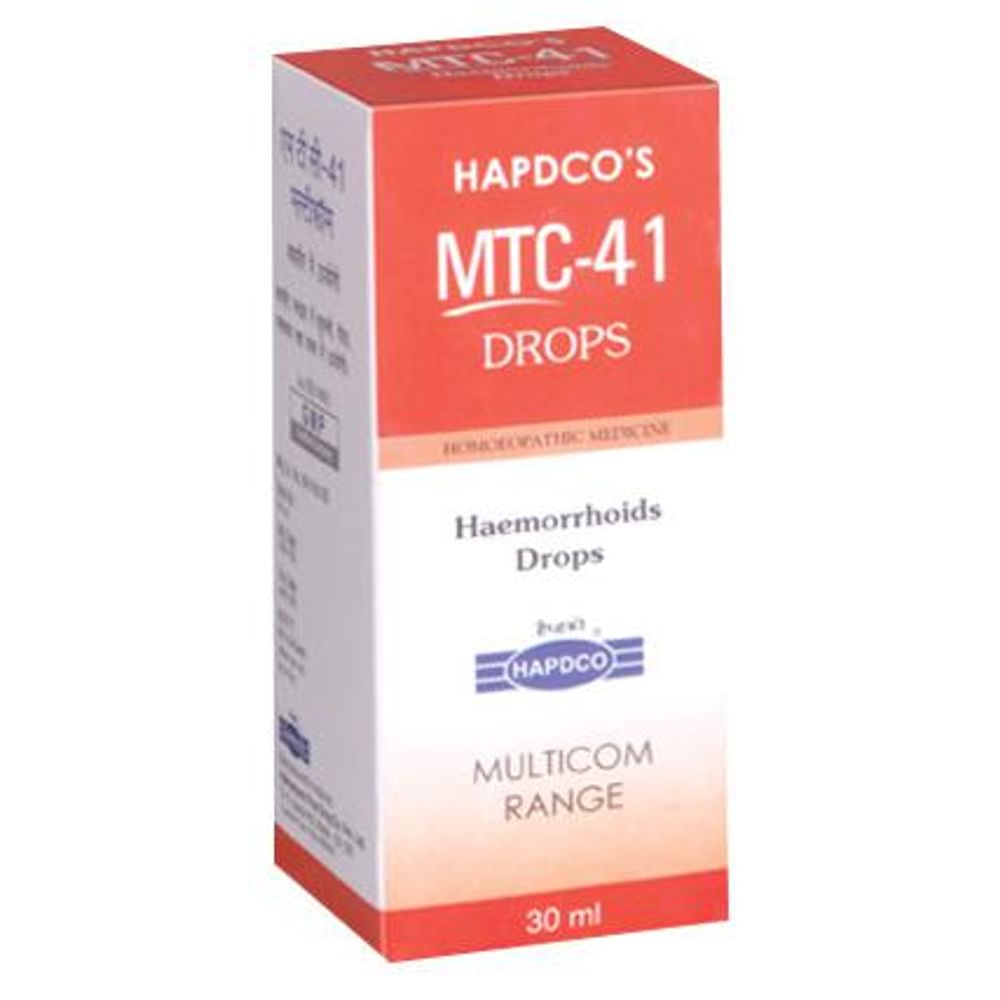 Hapdco MTC-41 Haemorrhoids Drop Hapdco MTC-41 Haemorrhoids Drop