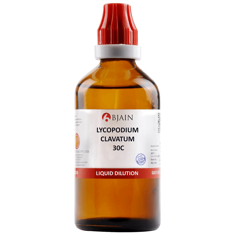 Bjain Lycopodium Clavatum Dilution 30C Bjain Lycopodium Clavatum Dilution 30C