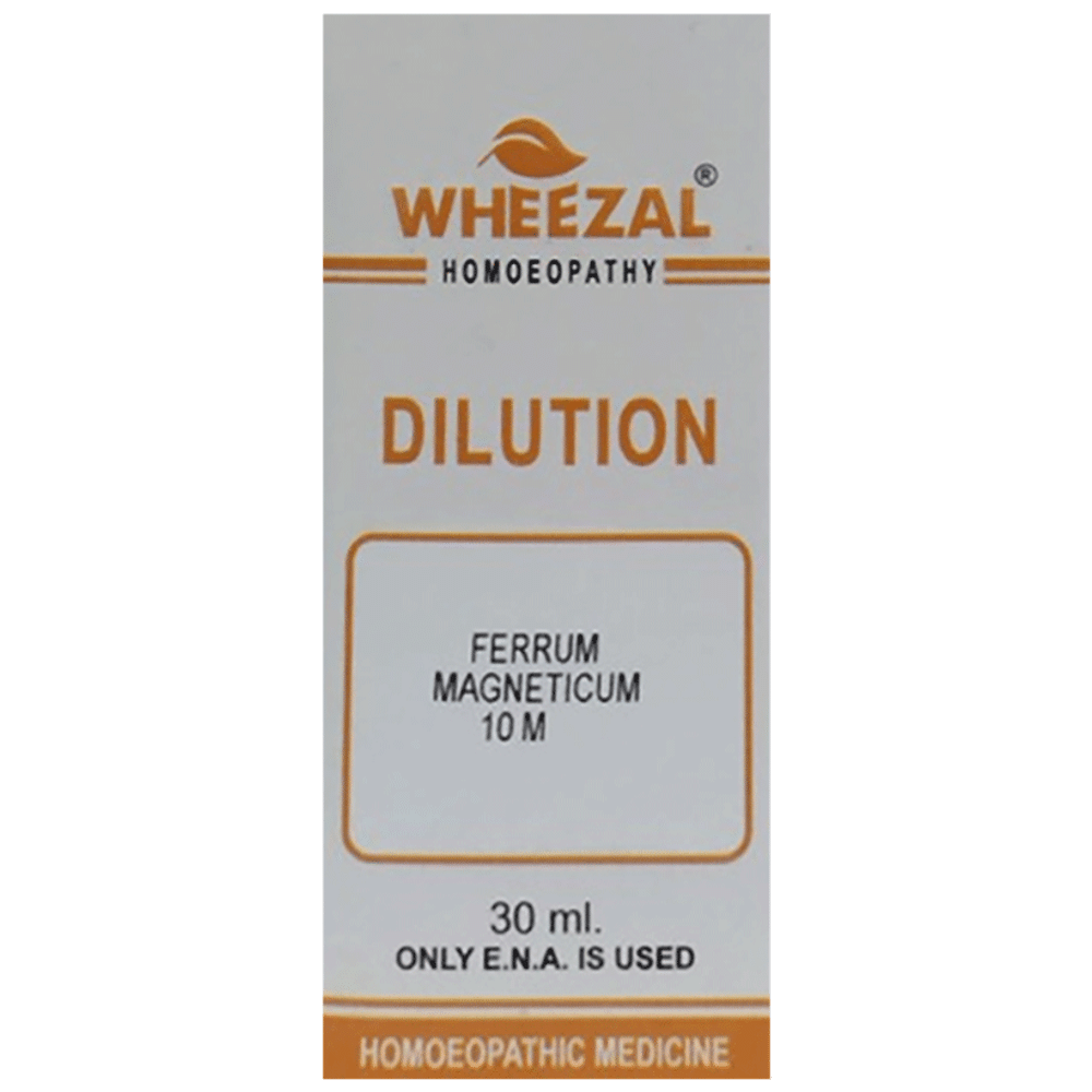 Wheezal Ferrum Magneticum Dilution 10M Wheezal Ferrum Magneticum Dilution 10M
