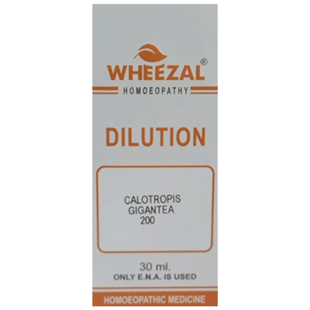 Wheezal Calotropis Gigantea Dilution 200 Wheezal Calotropis Gigantea Dilution 200