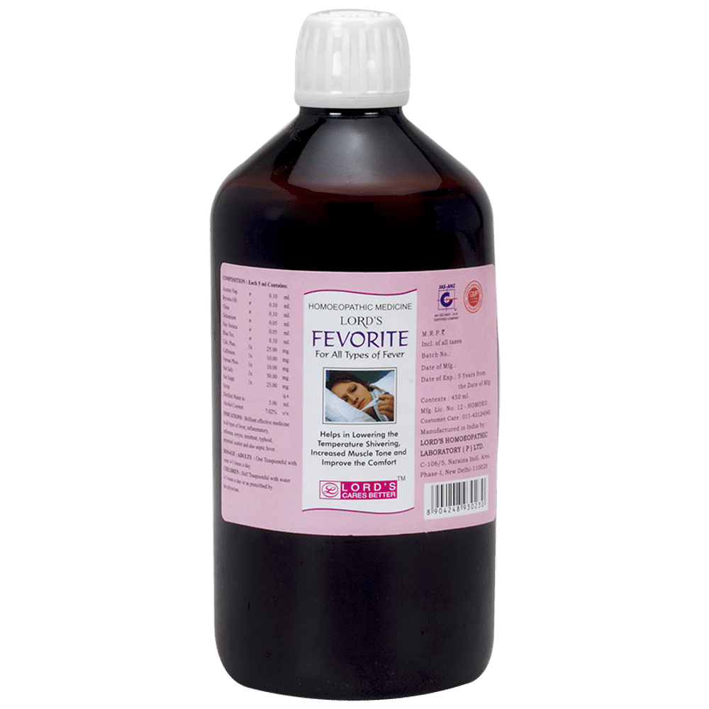 Lord's Fevorite Syrup Lord's Fevorite Syrup