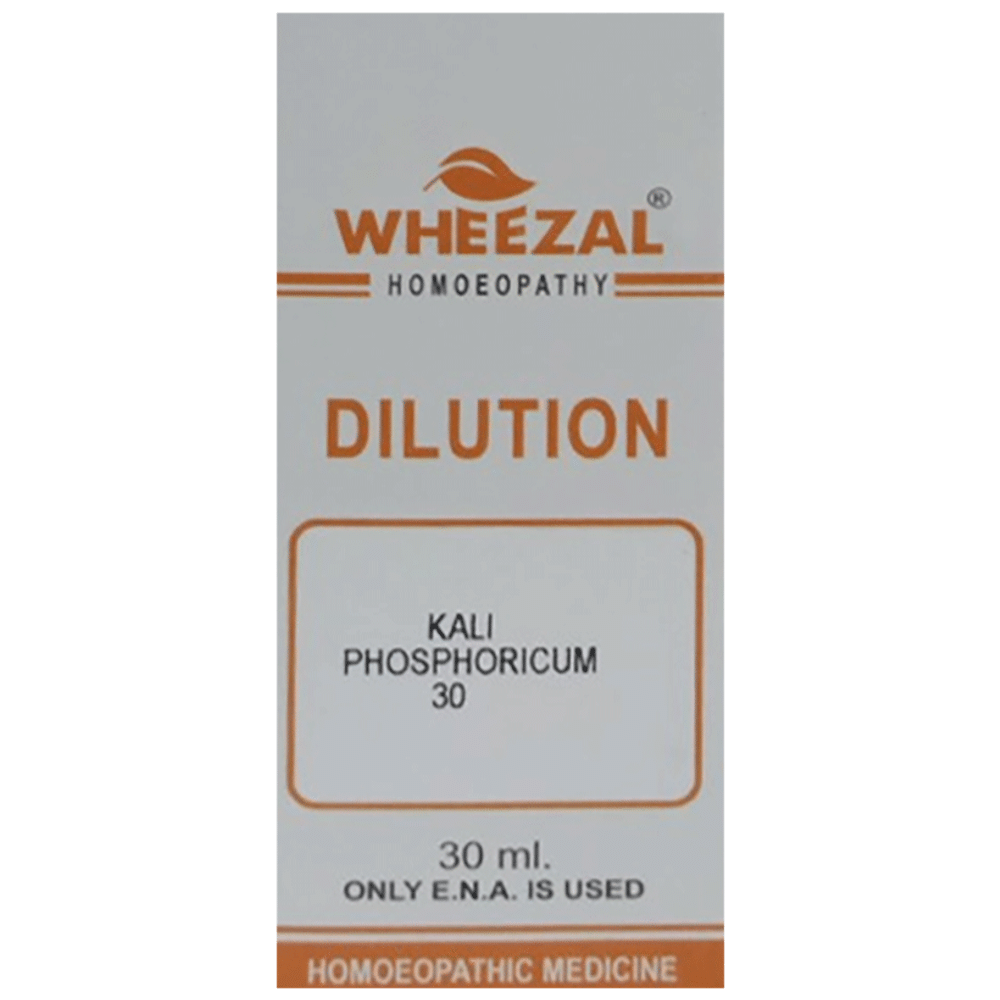 Wheezal Kali Phosphorium Dilution 30 Wheezal Kali Phosphorium Dilution 30