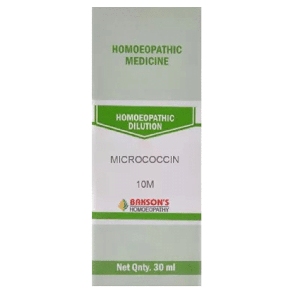 Bakson's Homeopathy Micrococcin Dilution 10M