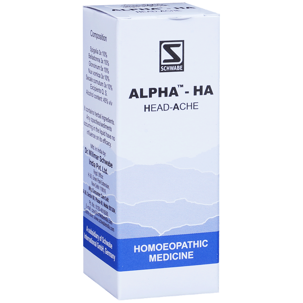 Dr Willmar Schwabe India Alpha - HA Drop Dr Willmar Schwabe India Alpha - HA Drop