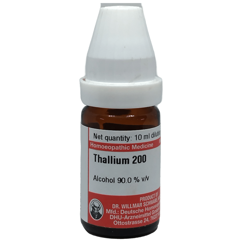 Dr Willmar Schwabe Germany Thallium Dilution 200 Dr Willmar Schwabe Germany Thallium Dilution 200