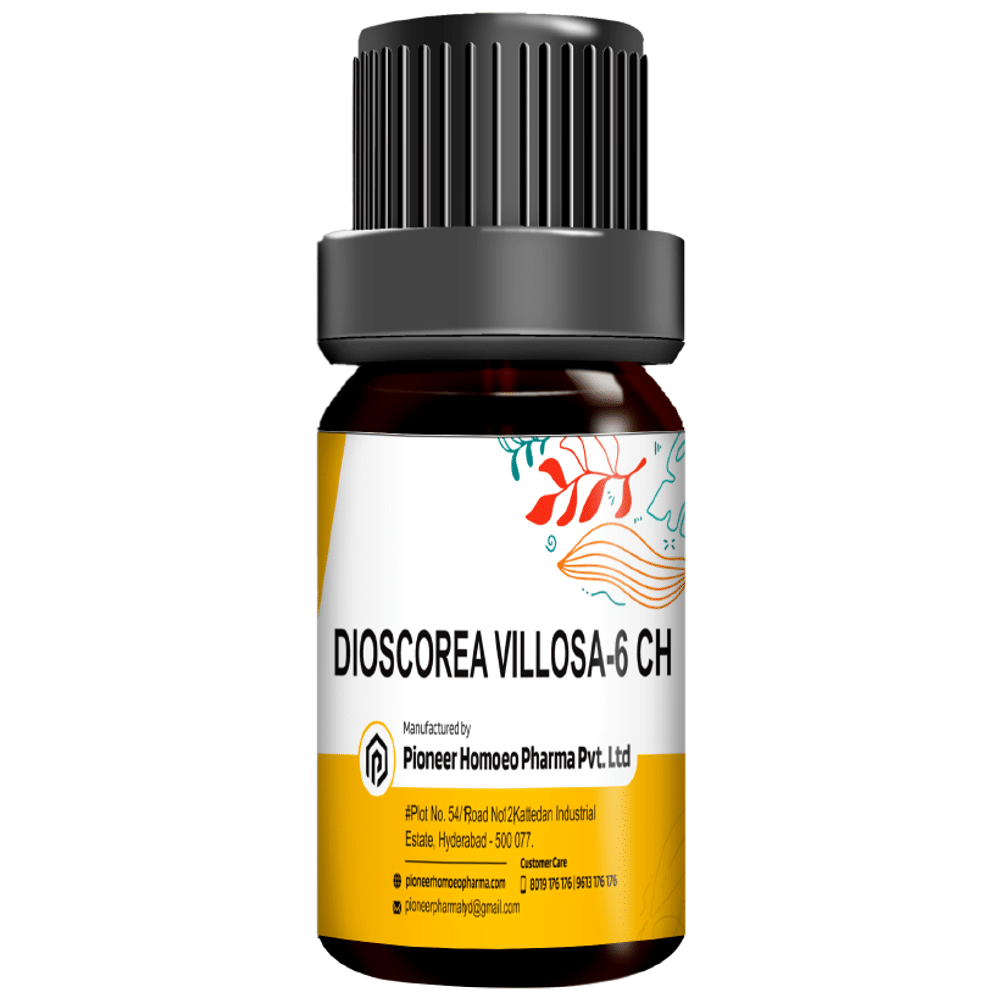 Pioneer Pharma Dioscorea Villosa Globules Pellets Multidose Pills 6 CH Pioneer Pharma Dioscorea Villosa Globules Pellets Multidose Pills 6 CH