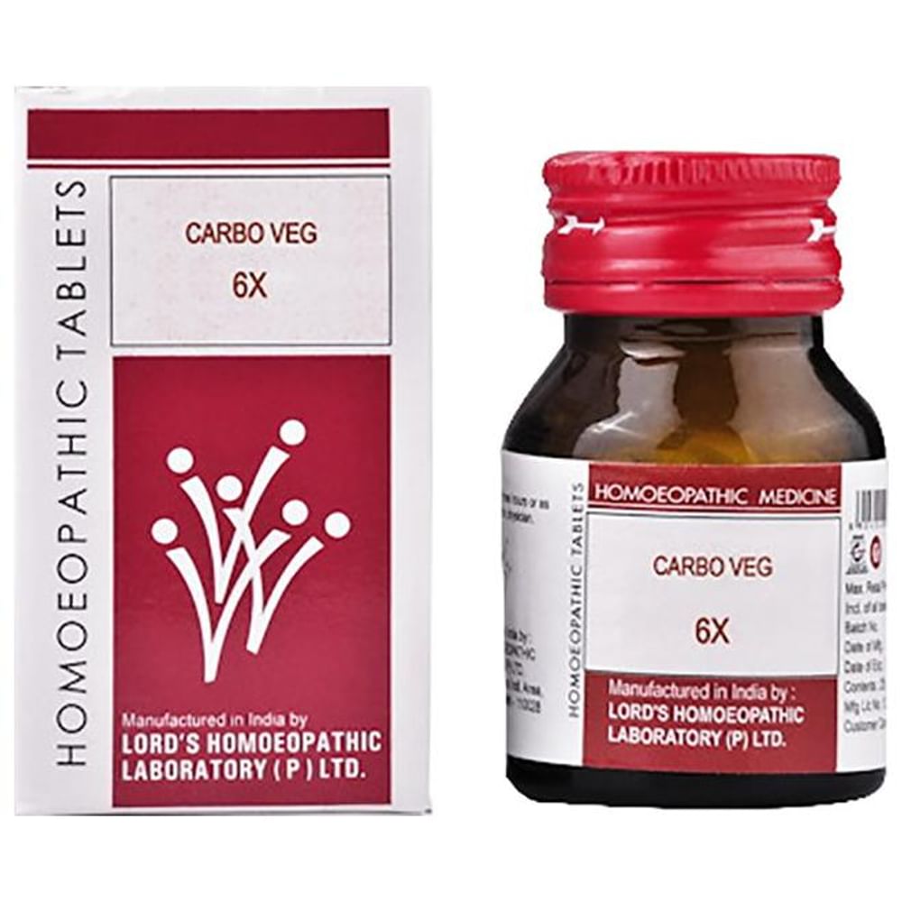 Lord's Carbo Veg Trituration Tablet 6X Lord's Carbo Veg Trituration Tablet 6X
