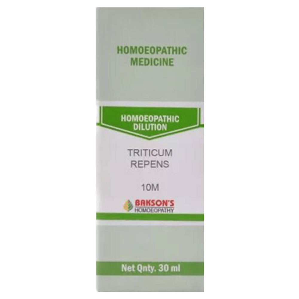 Bakson's Homeopathy Triticum Repens Dilution 10M Bakson's Homeopathy Triticum Repens Dilution 10M