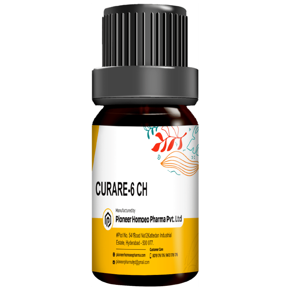 Pioneer Pharma Curare Globules Pellets Multidose Pills 6 CH Pioneer Pharma Curare Globules Pellets Multidose Pills 6 CH