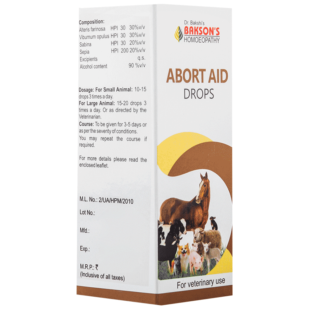 Bakson's Homeopathy Abort Aid Drop