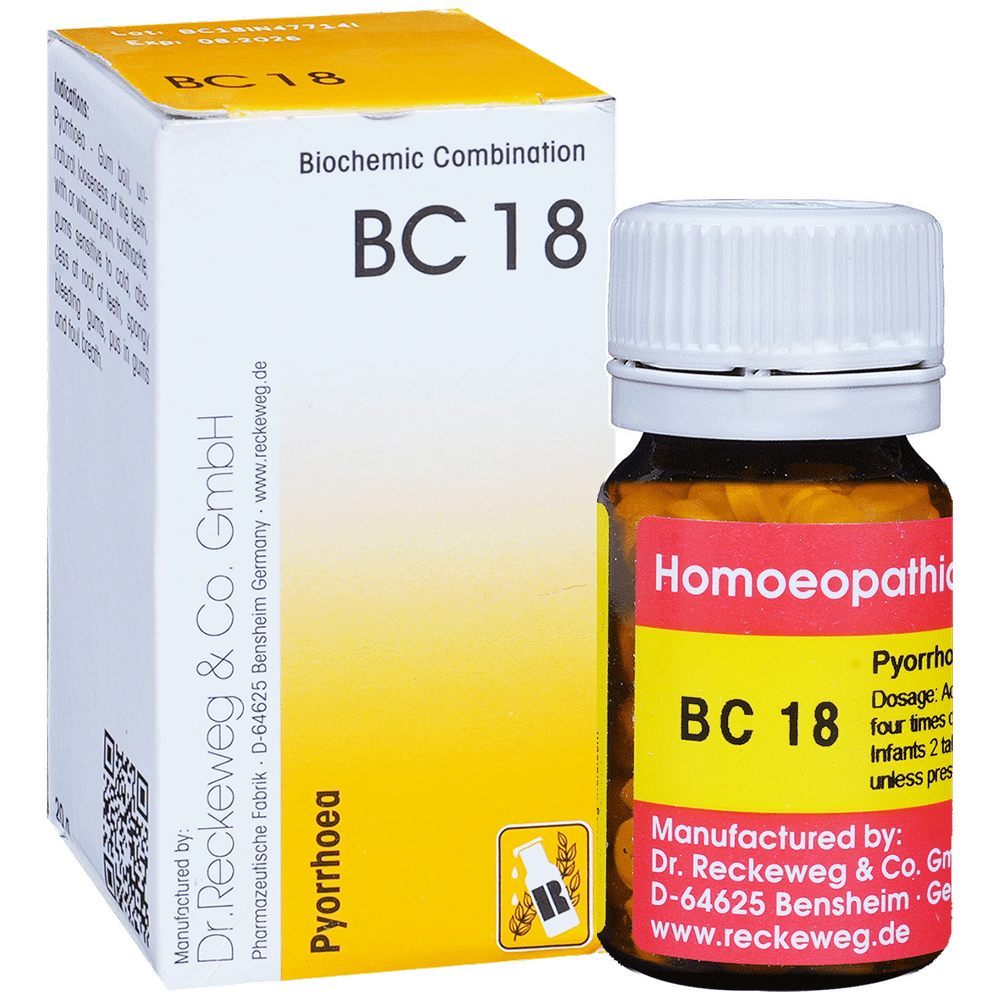 Dr. Reckeweg Bio-Combination 18 (BC 18) Tablet Dr. Reckeweg Bio-Combination 18 (BC 18) Tablet