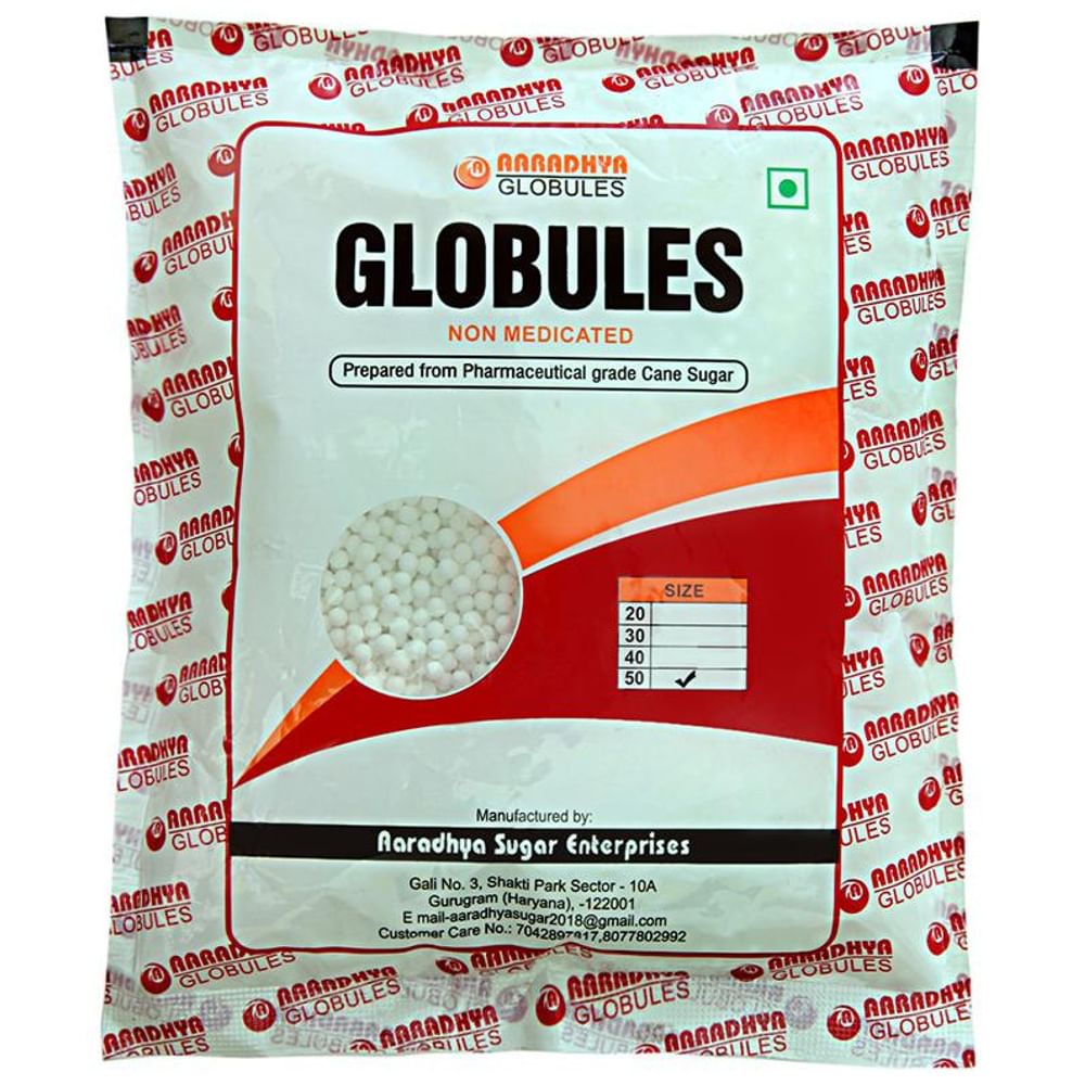 Aaradhya Sugar Globules Size 50 Aaradhya Sugar Globules Size 50