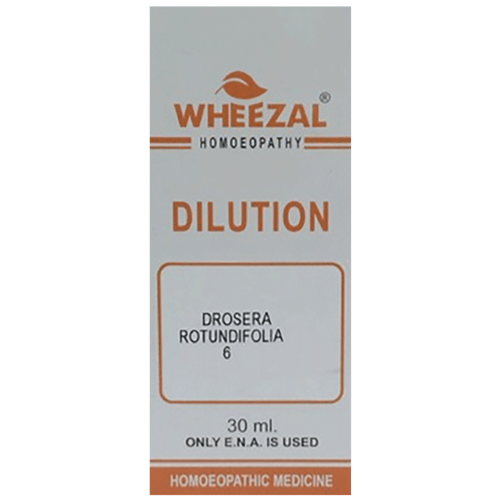Wheezal Drosera Rotundifolia Dilution 6 Wheezal Drosera Rotundifolia Dilution 6