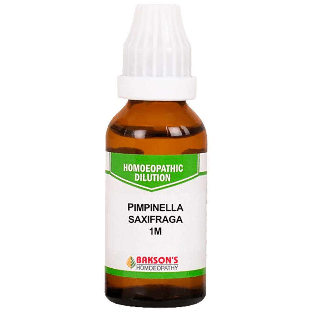 Bakson's Homeopathy Saxifraga Dilution 1M Bakson's Homeopathy Saxifraga Dilution 1M