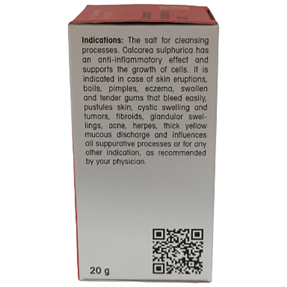 Dr. Reckeweg Calcarea Sulphurica Biochemic Tablet 30X