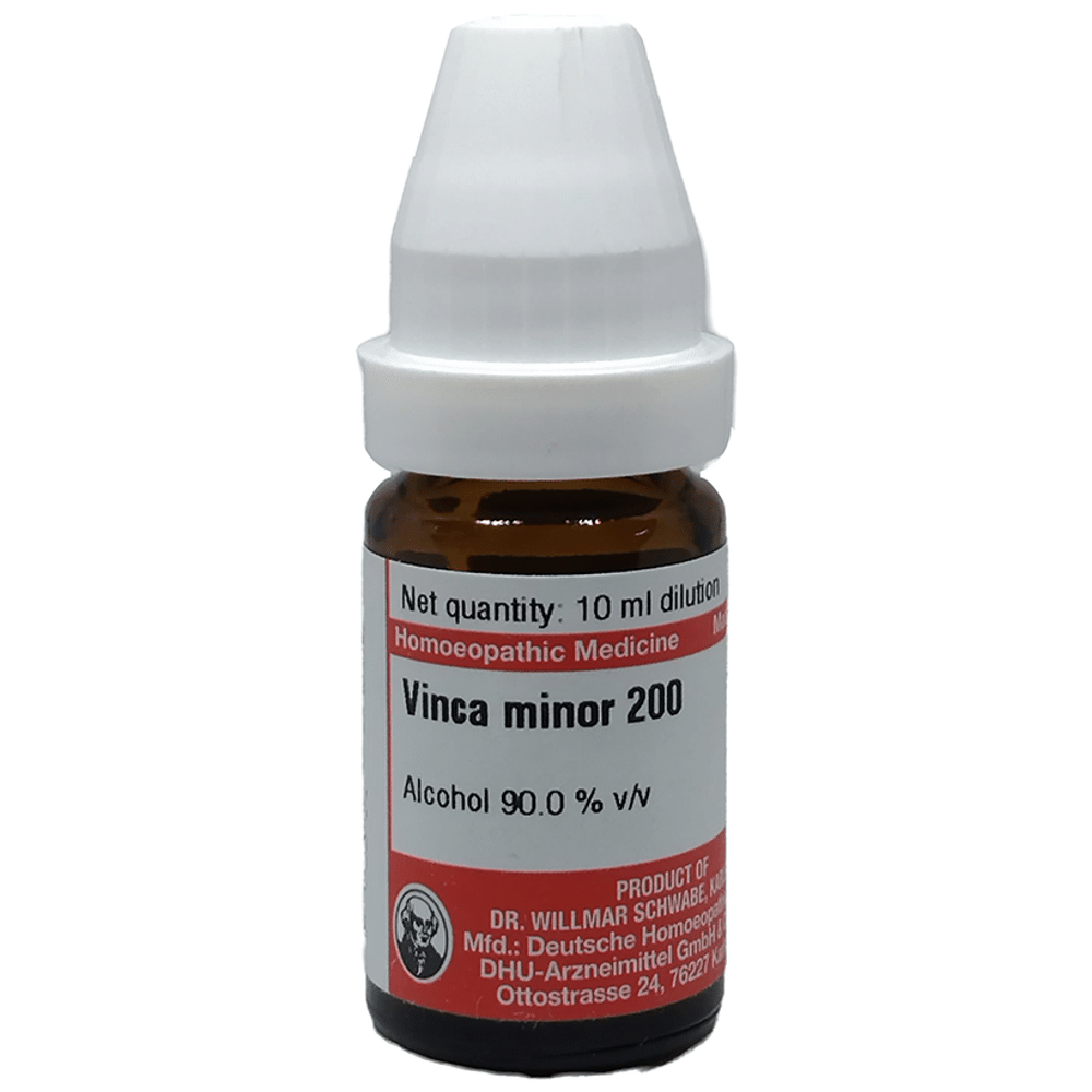 Dr Willmar Schwabe Germany Vinca Minor Dilution 200 Dr Willmar Schwabe Germany Vinca Minor Dilution 200