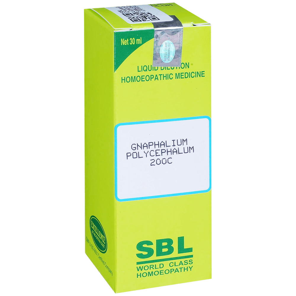 SBL Gnaphalium Polycephalum Dilution 200 CH