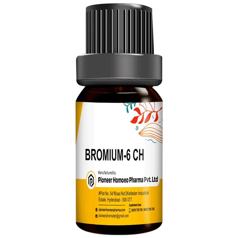 Pioneer Pharma Bromium Globules Pellets Multidose Pills 6 CH Pioneer Pharma Bromium Globules Pellets Multidose Pills 6 CH