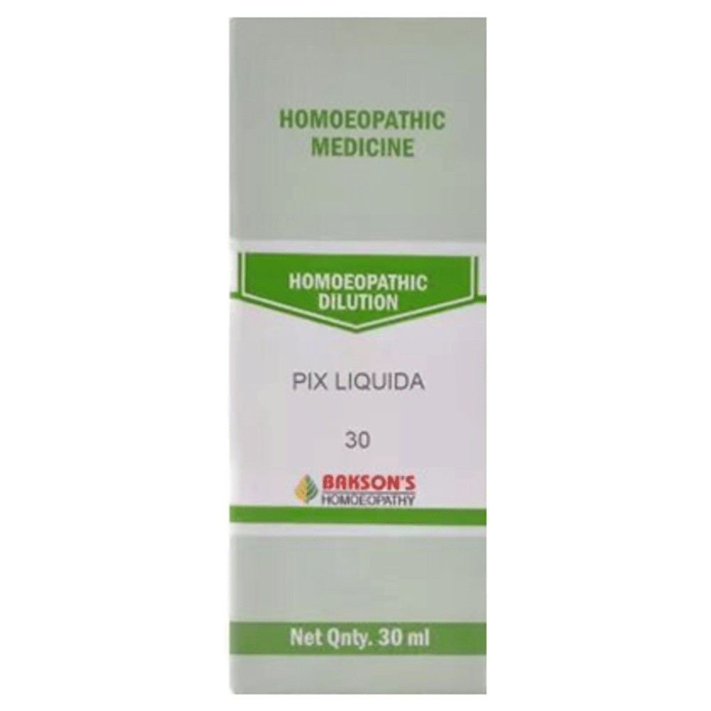 Bakson's Homeopathy Pix Liquida Dilution 30